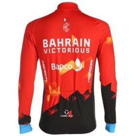 Maillot mangas largas 2021 Team Bahrain Victorious N001
